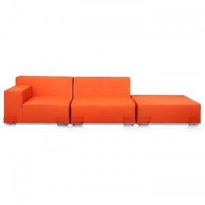 KARTELL pohovka Plastics bez područek oranžová