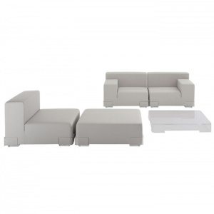 KARTELL pohovka Plastics bez područek oranžová