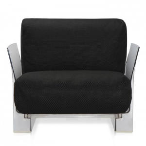 KARTELL křeslo Pop outdoor černé