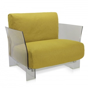 KARTELL křeslo Pop outdoor černé