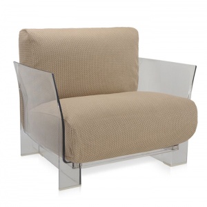 KARTELL křeslo Pop outdoor černé