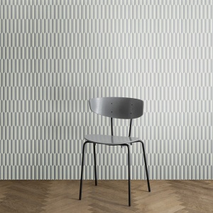 FERM LIVING tapeta Half Moon černá