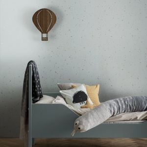 FERM LIVING tapeta Marble světle šedá