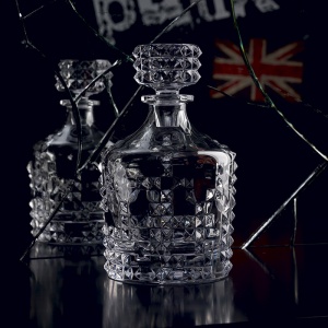 NACHTMANN láhev s uzávěrem a sklenice na whisky Punk