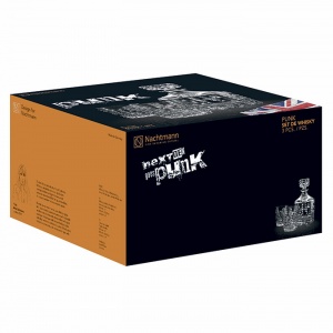 NACHTMANN láhev s uzávěrem a sklenice na whisky Punk