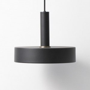 FERM LIVING stínidlo k závěsnému svítidlu Collect Record Shade černé