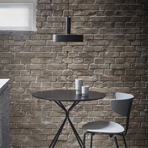 FERM LIVING stínidlo k závěsnému svítidlu Collect Record Shade černé