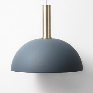 FERM LIVING stínidlo k závěsnému svítidlu Collect Dome Shade světle šedé