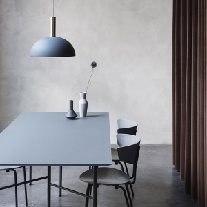 FERM LIVING stínidlo k závěsnému svítidlu Collect Dome Shade světle šedé