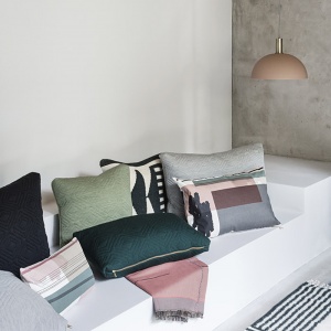 FERM LIVING závěsné svítidlo Collect krátké světle modré