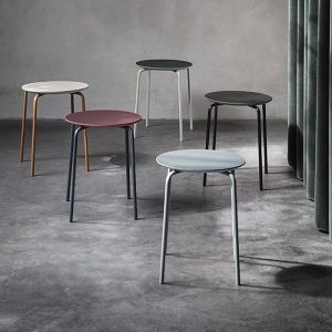 FERM LIVING stolička Herman Stool černá