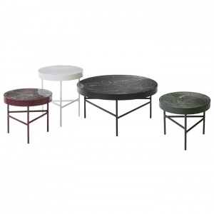 FERM LIVING stolek Marble Table velký černý