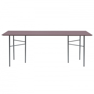 FERM LIVING stolová podnož Mingle Trestles W48 tmavě modrá
