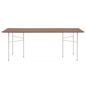 FERM LIVING stolová podnož Mingle Trestles W68 světle šedá