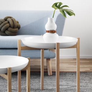DESIGN HOUSE STOCKHOLM váza Alba bílá