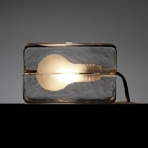 stolní lampa Block Lamp malá černá