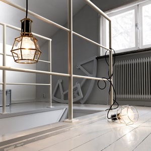 DESIGN HOUSE STOCKHOLM závěsné svítidlo Work Lamp černé