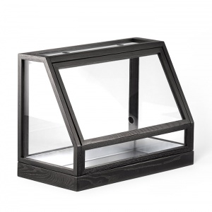 DESIGN HOUSE STOCKHOLM domácí skleník Greenhouse Mini tmavě šedý