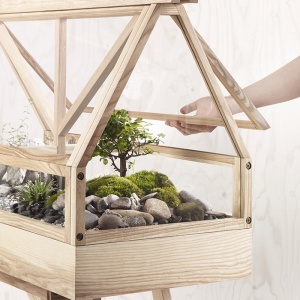 DESIGN HOUSE STOCKHOLM domácí skleník Greenhouse přírodní