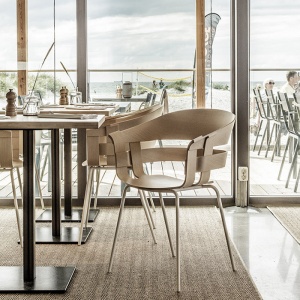 DESIGN HOUSE STOCKHOLM židle Wick chair chrom