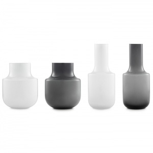 NORMANN COPENHAGEN váza Still vysoká šedá