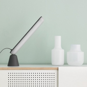 NORMANN COPENHAGEN váza Still vysoká šedá