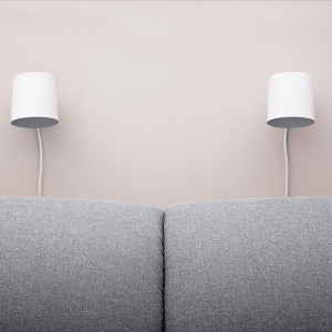 NORMANN COPENHAGEN nástěnné svítidlo Rise šedé