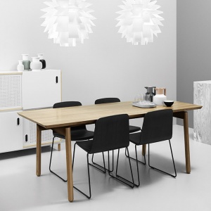 NORMANN COPENHAGEN noční stolek Kabino bílý