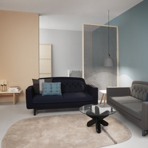 NORMANN COPENHAGEN koberec Oona 90x200cm šedý