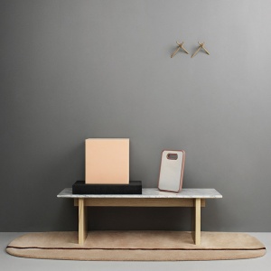 NORMANN COPENHAGEN koberec Oona 90x200cm šedý