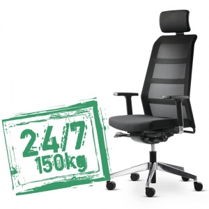 kancelářská židle Paro 24/7 5223 s područkami a opěrkou hlavy