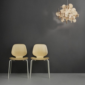 NORMANN COPENHAGEN židle My Chair dub/bílá