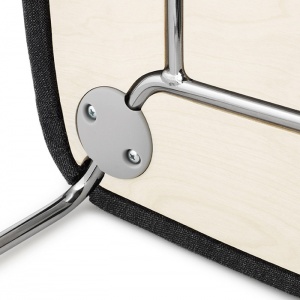 NORMANN COPENHAGEN židle Just Chair ocel/polstrovaná
