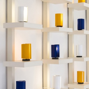 NEMO stolní lampa Pivotante Á Poser žlutá