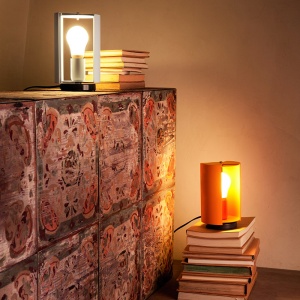 NEMO stolní lampa Pivotante Á Poser žlutá