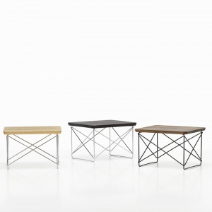 VITRA stolek Occasional Table LTR masivní dub s chromem