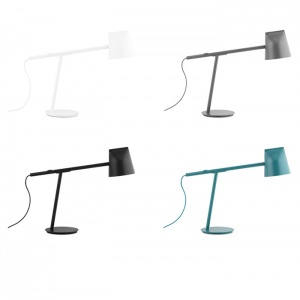 NORMANN COPENHAGEN stolní lampa Momento petrolejově zelená