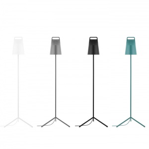 NORMANN COPENHAGEN stojací lampa Stage petrolejově zelená