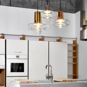 LASVIT závěsné svítidlo Spin Light střední černé matné