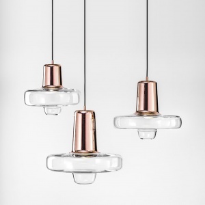 LASVIT závěsné svítidlo Spin Light velké měděné