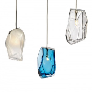 LASVIT závěsné svítidlo Crystal Rock 3
