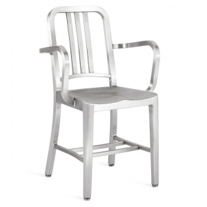 židle s područkami 1006 Navy Chair matná