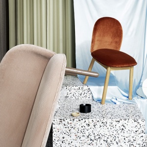 NORMANN COPENHAGEN pohovka Ace Black Oak vlna