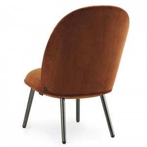 NORMANN COPENHAGEN křeslo Ace Black Metallic samet