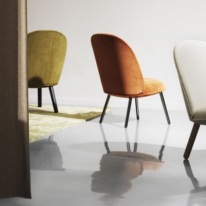 NORMANN COPENHAGEN křeslo Ace Black Metallic samet