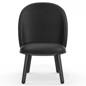 NORMANN COPENHAGEN křeslo Ace kůže černá