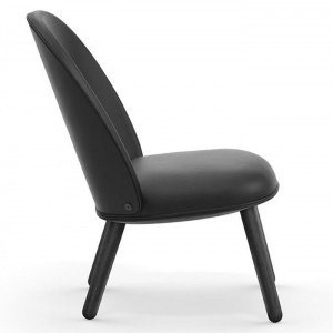 NORMANN COPENHAGEN křeslo Ace kůže černá