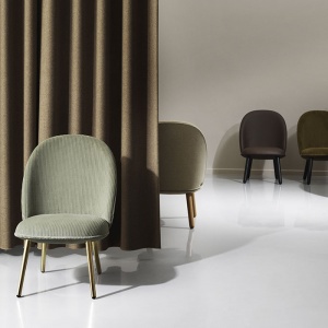 NORMANN COPENHAGEN křeslo Ace kůže černá