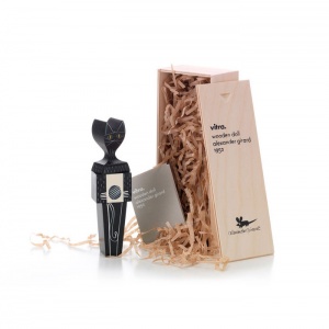 VITRA panenka Wooden Doll Cat malá