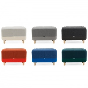 NORMANN COPENHAGEN taburet Sumo šedý